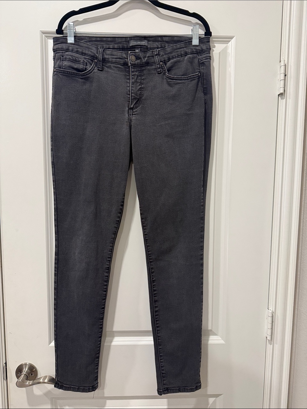 The Limited Women's Skinny Jeans - Charcoal Size 12 Long